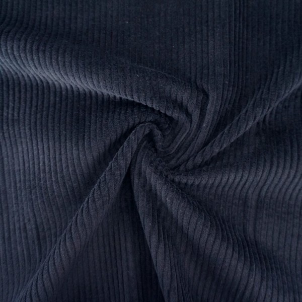 Cord, Breitcord, Uni, Navy, Meterware