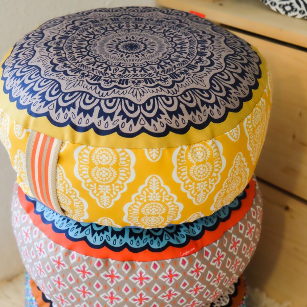 Baumwollstoff 'Pillow Party' Panel, Toskana, swafing