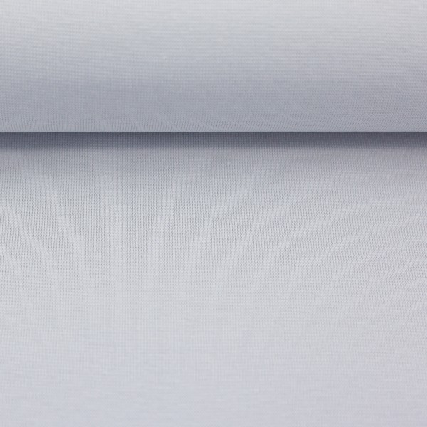 Bündchen, Heike, Uni, Hellgrau, Meterware